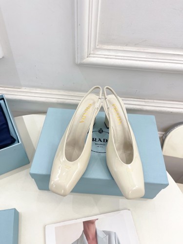 Prada Womens Shoes Sandals Casual Luxury Brand Pumps 8cm Heel with Original Box Whatsapp 