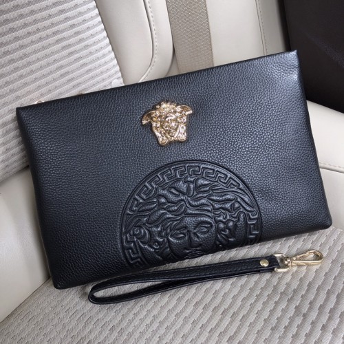 Versace Mens Bags Clutches Wallets Clutch Designer Luxury Brand LA MEDUSA with Original Box