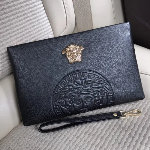 Versace Mens Bags Clutches Wallets Clutch Designer Luxury Brand LA MEDUSA with Original Box