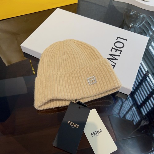 Fendi Men Womens Knit Hat Luxury Brand Design Fendi Cap with Original Box  