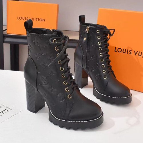 Louis Vuitton Women Shoes Boots STAR TRAIL ANKLE BOOT Luxury Brand Fashion Ankle Boots