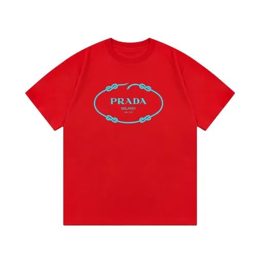 Prada Luxury Brand Men Womens Short Sleeve T-Shirt T shirts   