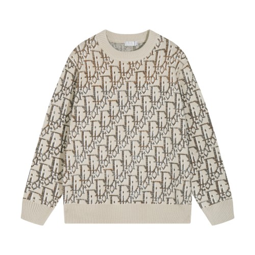 Dior Womens Sweater Luxury Brand Mens Knitwear Top Quality   