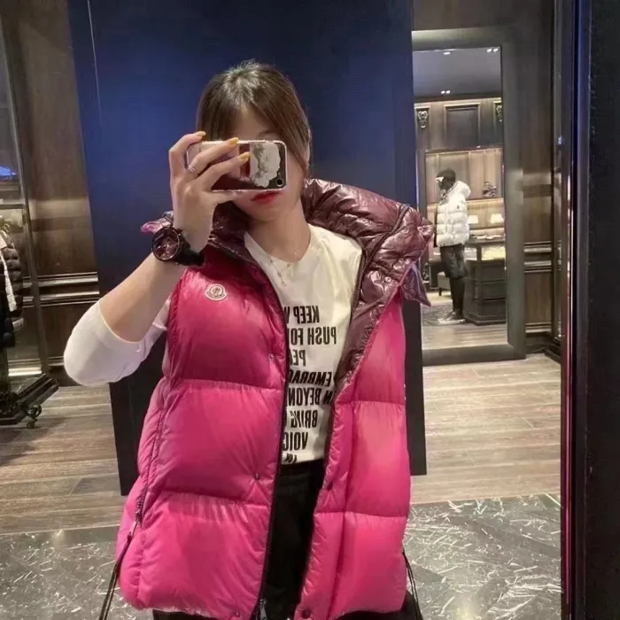 Moncler Design Mens Womens Cardamine Winter Windprood Down Jackets Keep Warm 90% White Duck Down Vest