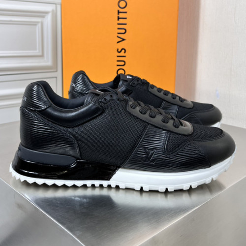 Louis Vuitton Men Shoes Sports RUN AWAY SNEAKER Running Design Luxury Brand with Original Box 1A9ZK8 Monogram-embossed grained calf leather and Epi calf leather