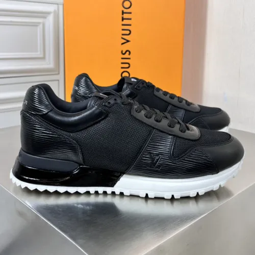 Louis Vuitton Men Shoes Sports RUN AWAY SNEAKER Running Design Luxury Brand with Original Box 1A9ZK8 Monogram-embossed grained calf leather and Epi calf leather