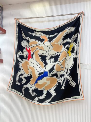 Hermes Scarves Womens Fashion Scarf Shawl 077