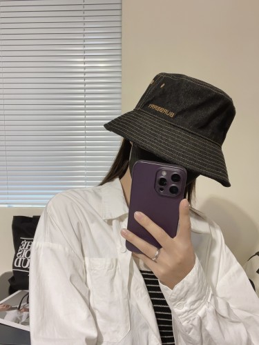Burberry Womens Mens Cap Bucket Hat Luxury Brand with Original Box  