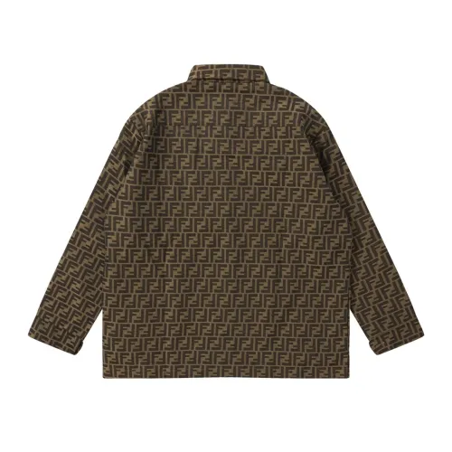Fendi Men Womens Shirt Coat Luxury Brand Mens Jacket Top Quality   