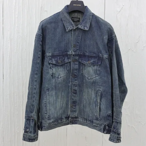 Balenciaga Men Womens Jacket Denim Coat Luxury Brand Mens Jackets Top Quality   