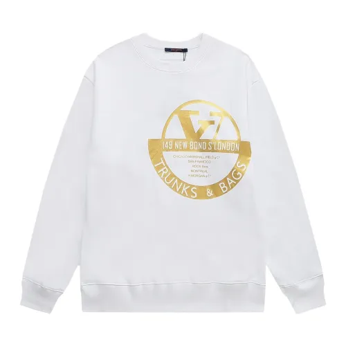 Louis Vuitton Womens Mens Long Sleeve Sweatshirt Luxury Brand Mens Hoodie   