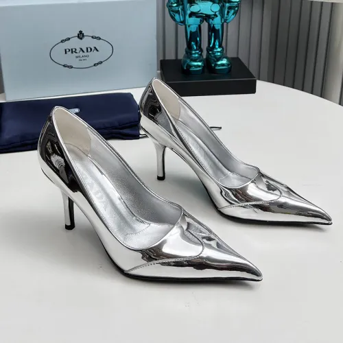 Prada Womens Shoes Sandals Casual Luxury Brand Pumps 8cm Heel with Original Box Whatsapp 