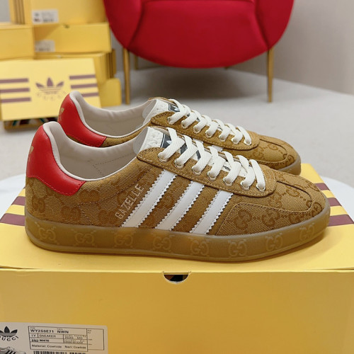 Gucci Adidas Gazelle Womens Shoes Sneakers Luxury Brand adidas x Gucci Gazelle sneaker with Original Box Whatsapp 