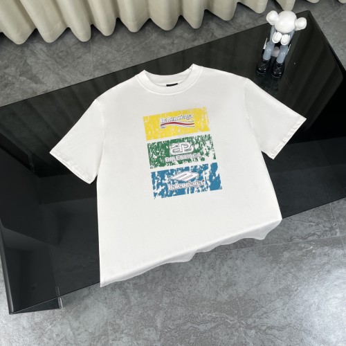 Balenciaga Luxury Brand Women Mens Short Sleeve T-Shirt   