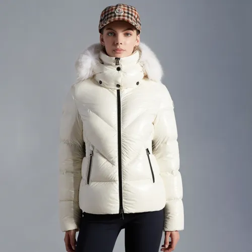 Moncler Design Womens Cardamine Winter Windprood Down Jackets Keep Warm 90% White Duck Down