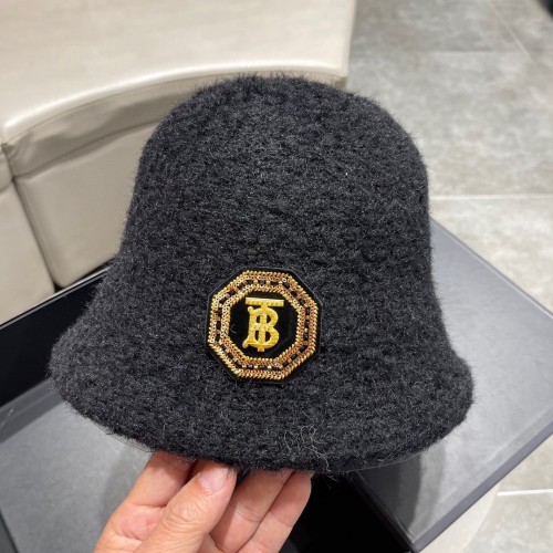 Burberry Womens Cap Bucket Hat Luxury Brand with Original Box  