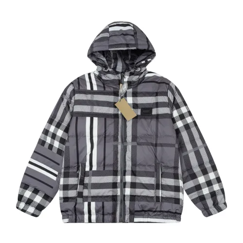 Burberry Women Mens Coat Hoodie Luxury Brand Mens Down Jacket Top Quality   
