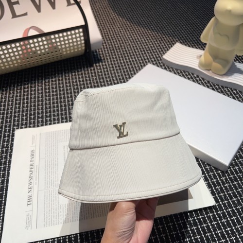 Louis Vuitton Womens Mens Cap Bucket Hat Luxury Brand with Original Box  