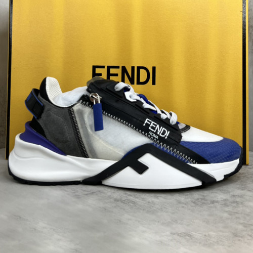 Fendi Mens Shoes Fashion Sneakers Luxury Brand Casual Fendi Flow Low-Top Sneakers Shoes for Men with Original Box Whatsapp 