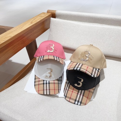 Burberry Womens Mens Cap Baseball Hat Luxury Brand with Original Box  