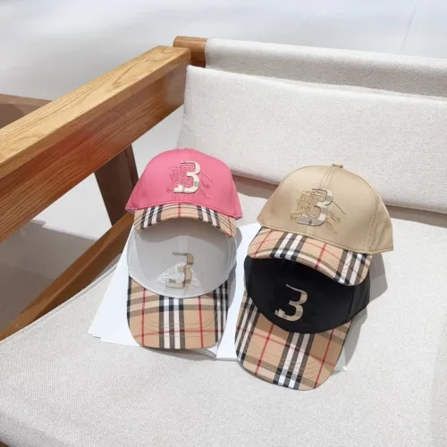 Burberry Womens Mens Cap Baseball Hat Luxury Brand with Original Box  