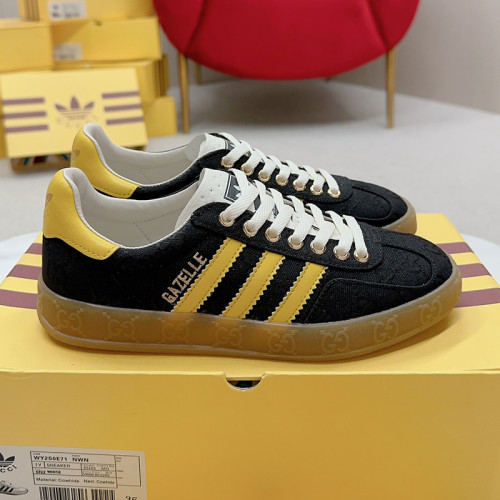 Gucci Adidas Gazelle Womens Shoes Sneakers Luxury Brand adidas x Gucci Gazelle sneaker with Original Box Whatsapp 