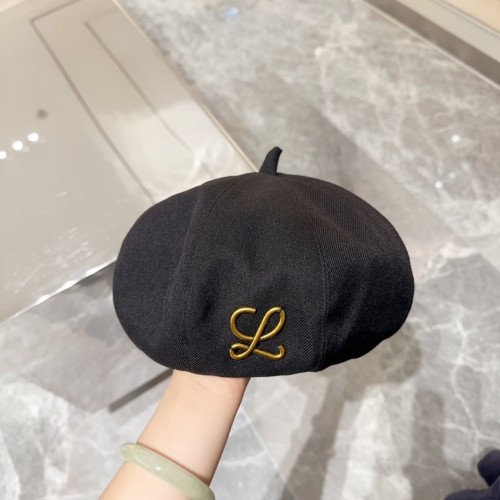 Loewe Womens Beret Hat Luxury Brand Design Loewe Hats with Original Box  
