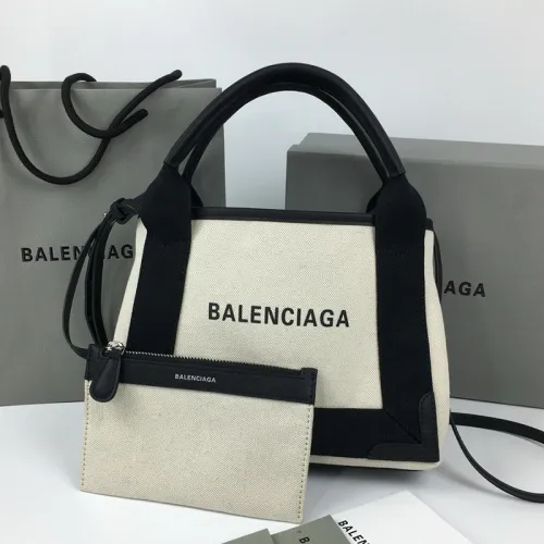 Balenciaga Womens Bags Handbags Le Dix Money Luxury Brand Leather Shopping Big Capacity Handbag  