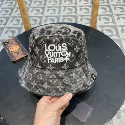 Louis Vuitton Womens Mens Cap Bucket Hat Luxury Brand with Original Box  