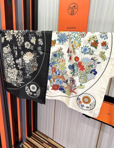 Hermes Scarves Womens Fashion Scarf Shawl 003