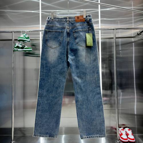 Gucci Luxury Brand Women Mens Jeans Pant Top Quality   