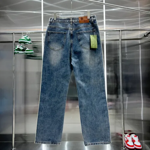 Gucci Luxury Brand Women Mens Jeans Pant Top Quality   