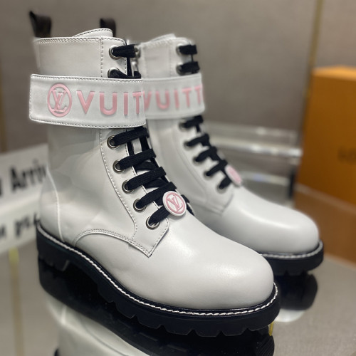 Louis Vuitton Women Shoes Boots Luxury Brand TERRITORY FLAT RANGER with Original Box 1A9HAI