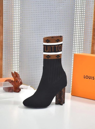 Louis Vuitton Womens Shoes Fashion Boots Luxury Brand LV Moonlight Ankle Boot with Original Box 1AA0H5 whatsapp 