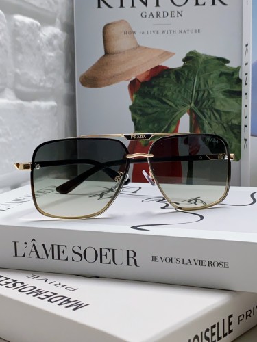 Prada Sunglasses Luxury Brand Men Womens Sunglasses with Original Box  