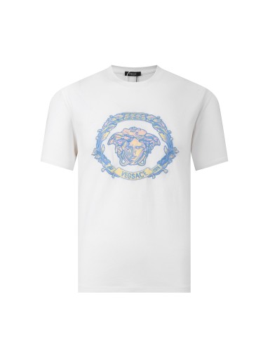 Versace Luxury Brand Men Womens Short Sleeve T-Shirt   
