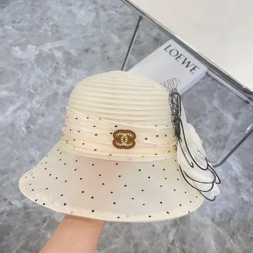 Chanel Womens Hats Luxury Brand Bucket Hat with Original Box  