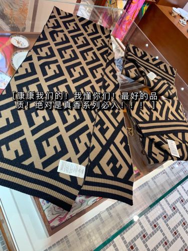 Fendi Scarves Men Womens Fashion Scarf160