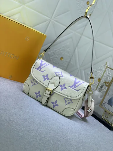 Louis Vuitton Womens Bags Shoulder Bag Luxury Brand Fashion Monogram Empreinte Leather M46584 with Original Box  