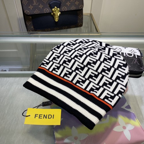 Fendi Men Womens Knit Hat Luxury Brand Design Fendi Cap with Original Box  