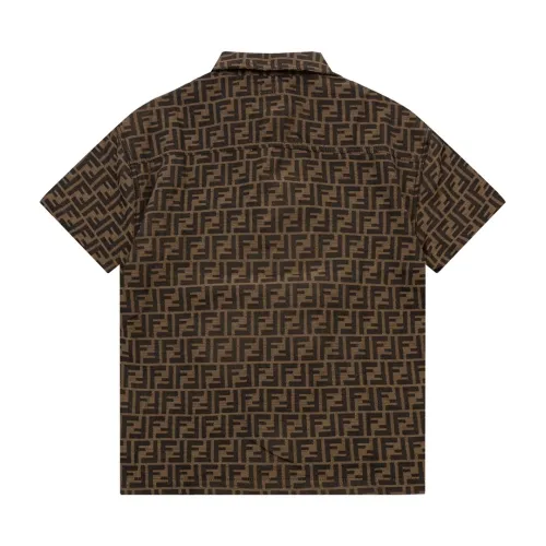 Fendi Luxury Brand Women Mens Short Sleeve Shirt   