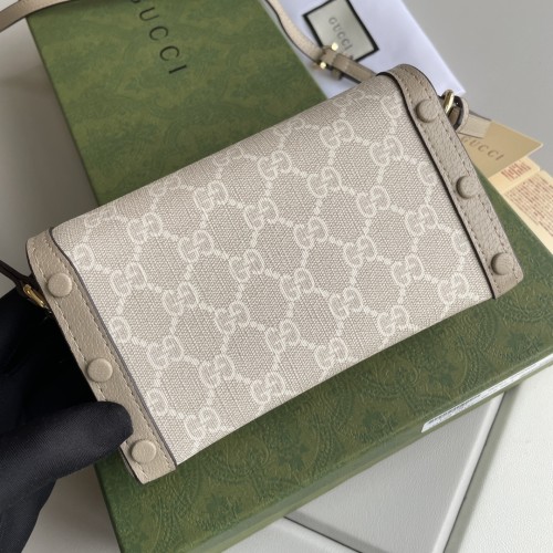 Gucci Womens Bags Luxury Brand Gucci Horsebit 1955 mini bag with Original Box 699296 UULBG 9683