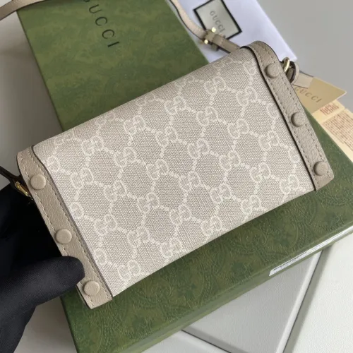 Gucci Womens Bags Luxury Brand Gucci Horsebit 1955 mini bag with Original Box 699296 UULBG 9683