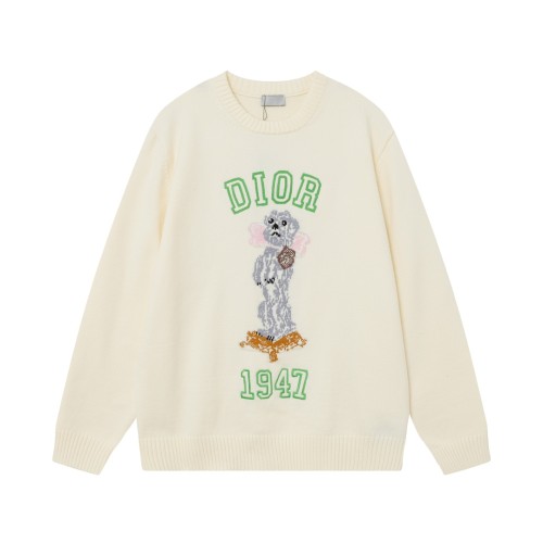 Dior Men Womens Sweater Luxury Brand Mens Knitwear Top Quality   