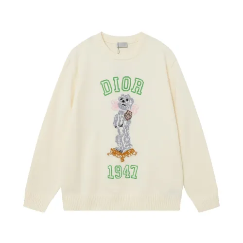 Dior Men Womens Sweater Luxury Brand Mens Knitwear Top Quality   
