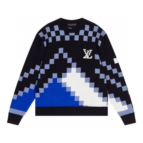 Louis Vuitton Women Mens Sweaters Knitwears Luxury Brand Mens Knitwear Top Quality   
