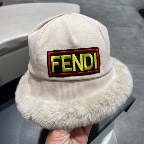 Fendi Womens Bucket Hat Luxury Brand Design Fendi Cap with Original Box  