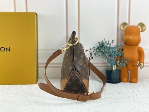 Louis Vuitton Womens Bags Luxury Brand Fashion Type ODÉON MM Natural Monogram coated canvas M45354 with Original Box