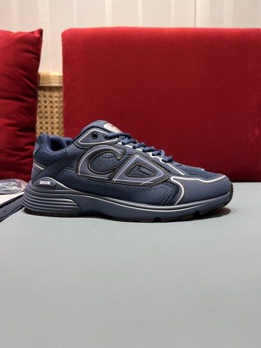 Dior Mens Shoes Sneakers Luxury Brand B30 SNEAKER Mesh and Technical Fabric 3SN279ZND_H000 with Original Box Whatsapp 