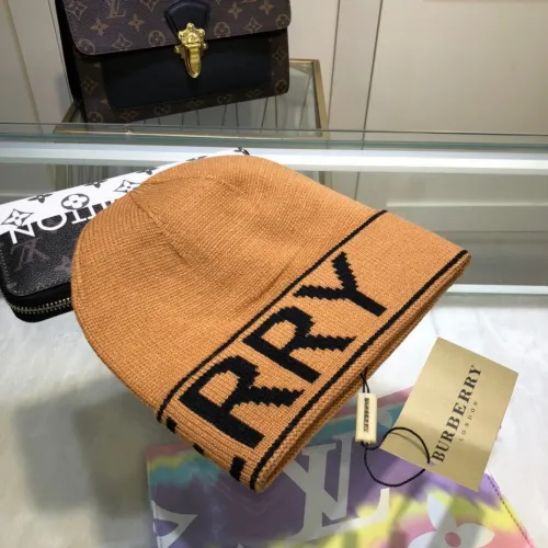Burberry Womens Mens Cap Knit Hat Luxury Brand with Original Box  